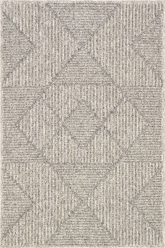 Alexa Trellis Indoor/Outdoor Rug | Beige