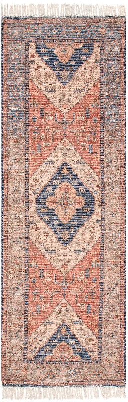 Clover Medallion Fringe Rug | Multicolor