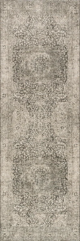 Colts Neck Antiqued Jute-Blend Rug | Grey