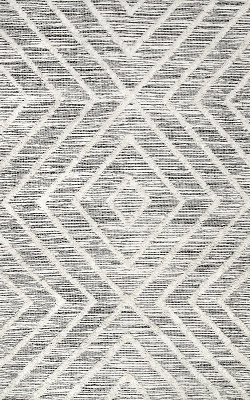 Diamond Texture Rug | Natural