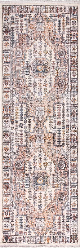 Essence Traditional Bordered Rug | Beige