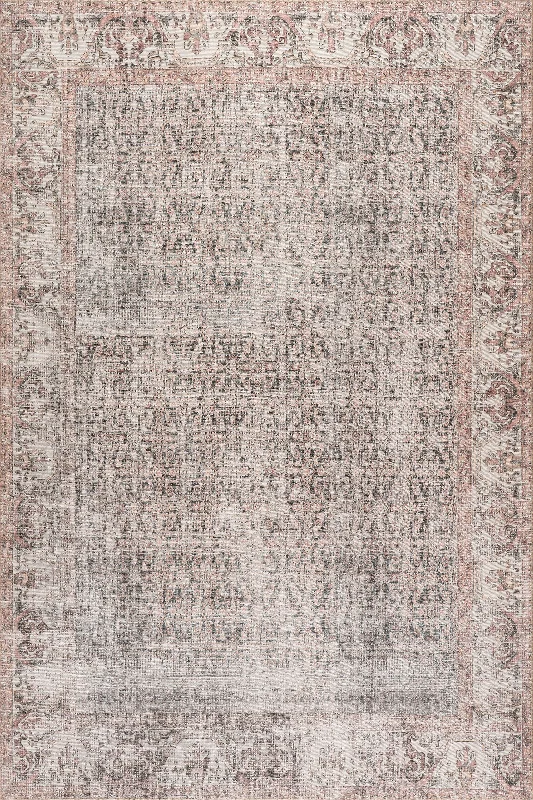 Izara Vintage Rug | Light Grey