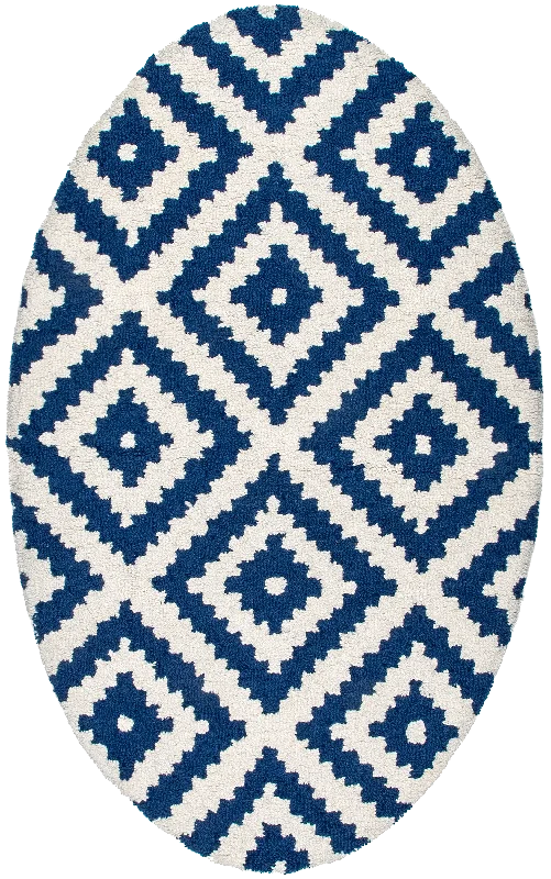 Scandinavia Diamond Rug | Navy