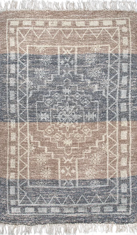 Shaded Tribal Rug | Natural