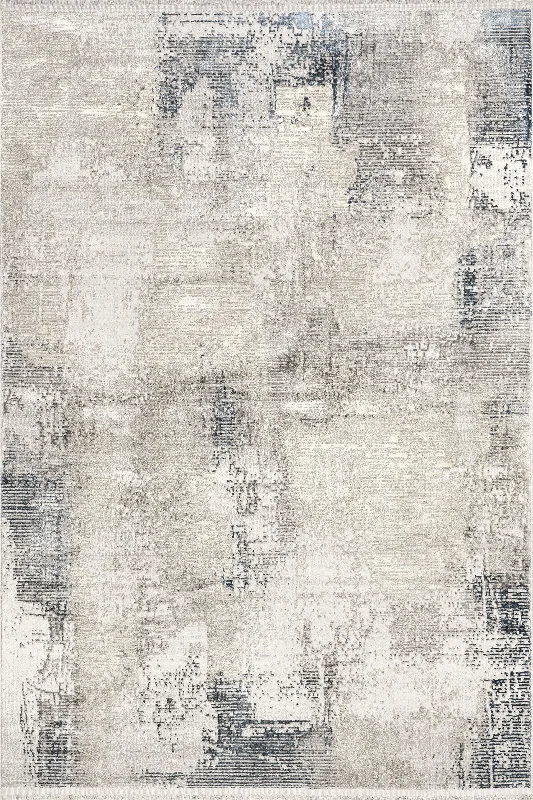 Tessy Hazy Rainy Day Rug | Light Grey