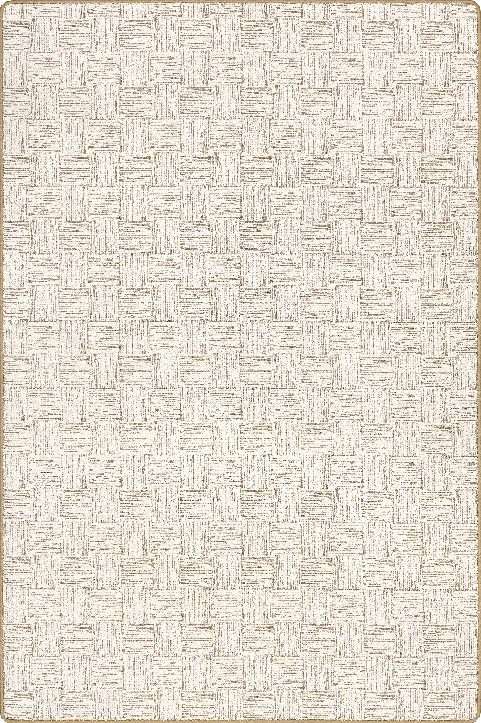 Turnstone Tiled Custom Rug | Ivory