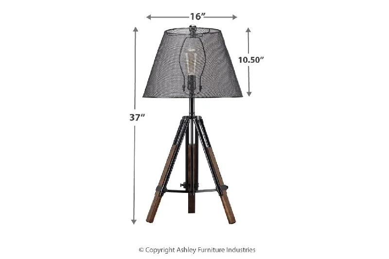 Leolyn Metal Table Lamp by Ashley Furniture