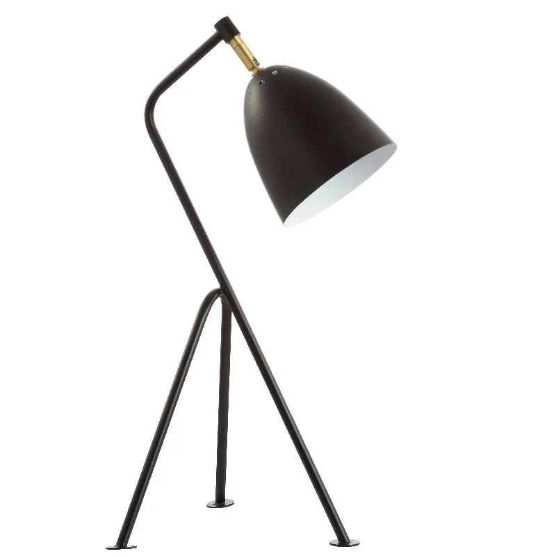 Safavieh Aharon Task Table Lamp 13.5" x 11.5" x 23.75" Black