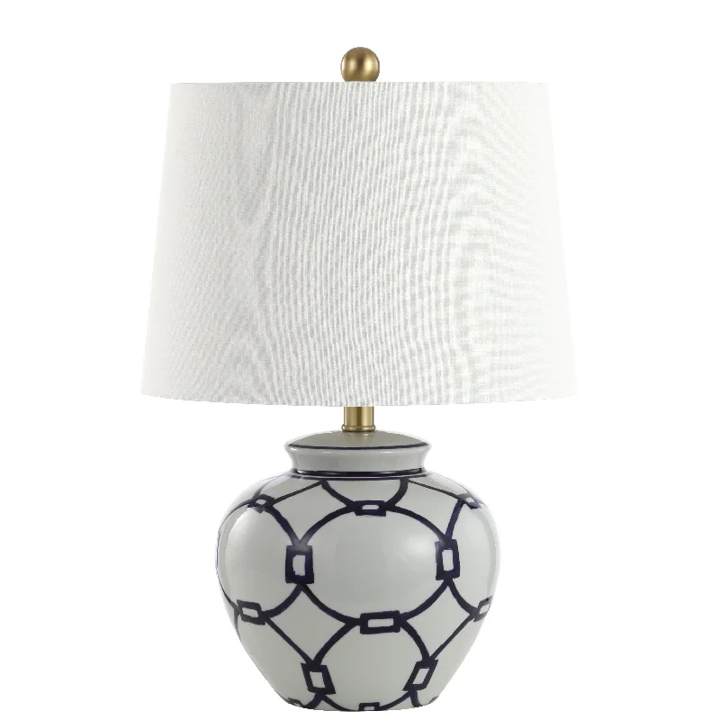 Safavieh Ariadne Table Lamp 14" x 14" x 21" White