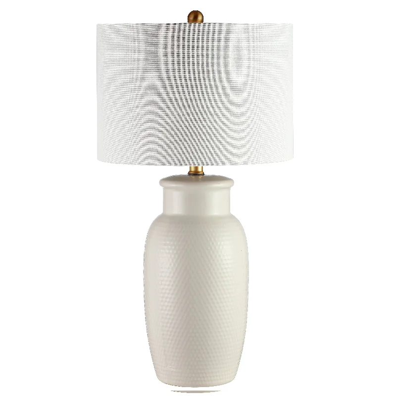 Safavieh Ashson Table Lamp 15" x 15" x 27.5" Ivory