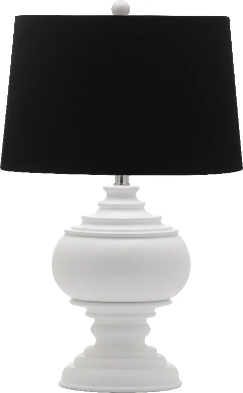 Safavieh Avery 26.5 Inch H Table Lamp 16" x 16" x 26.5" White