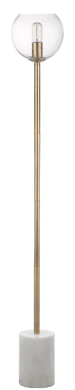 Safavieh Barli Floor Lamp 8.5" x 8.5" x 61" White