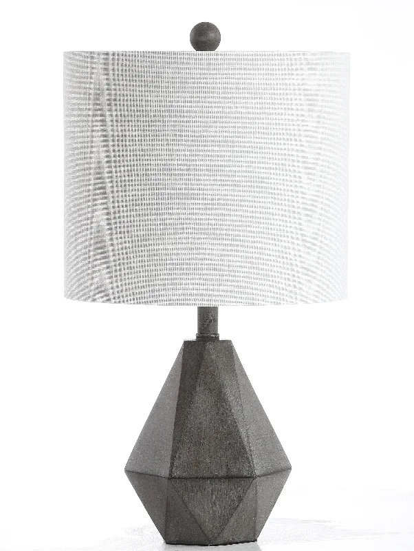 Safavieh Braeden Table Lamp 10" x 10" x 18" Grey