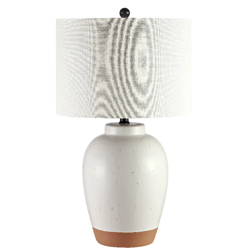 Safavieh Collin Table Lamp 16" x 16" x 27.5" Ivory