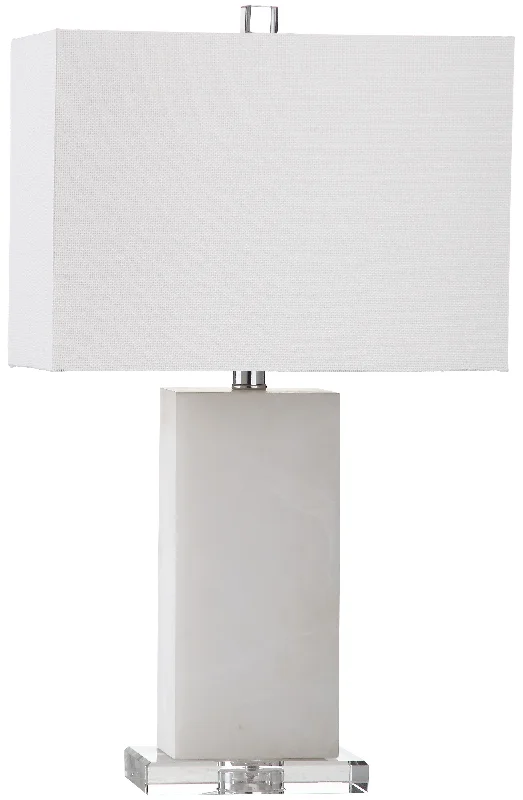 Safavieh Cotillion 24 Inch H Table Lamp 14" x 8 " x 24" White