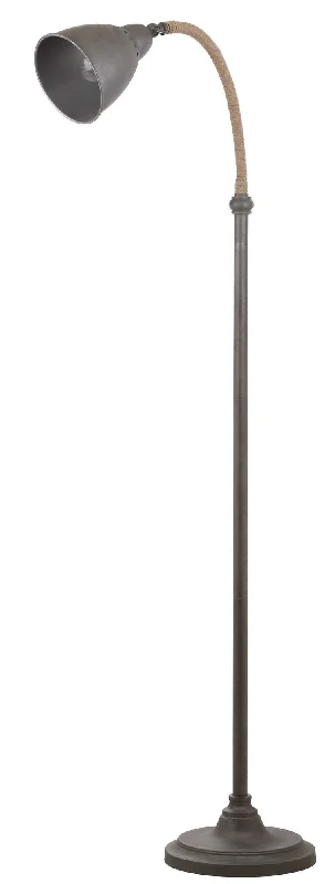 Safavieh Demena 60 Inch H Floor Lamp 21" x 10.375" x 60" Grey