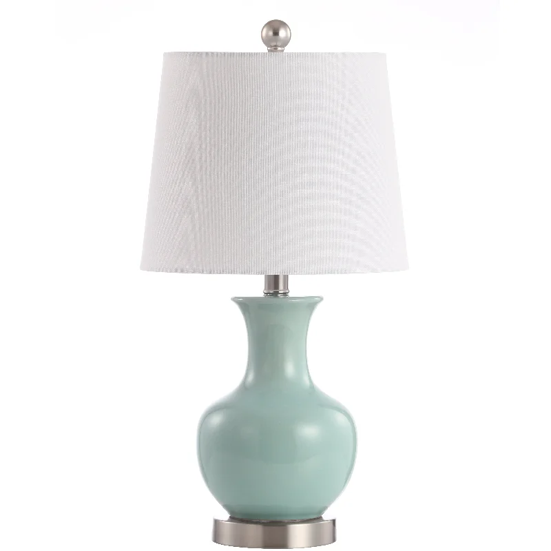 Safavieh Eliseo Table Lamp 11" x 11" x 22" Blue