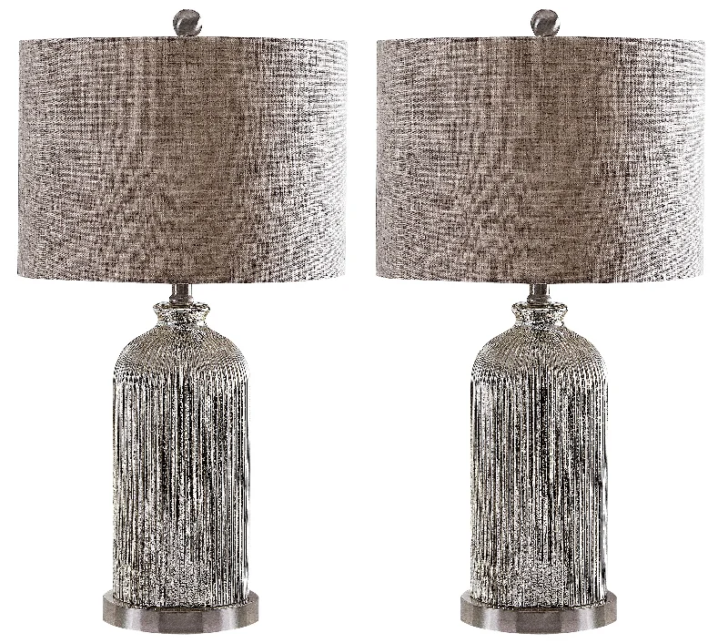 Safavieh Gibson Table Lamp 14" x 14" x 26" Silver