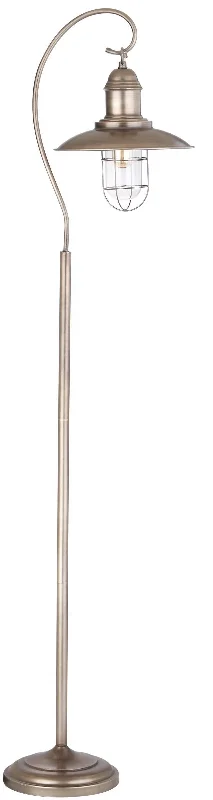 Safavieh Kelsia Floor Lamp 16" x 12" x 66.5" Silver