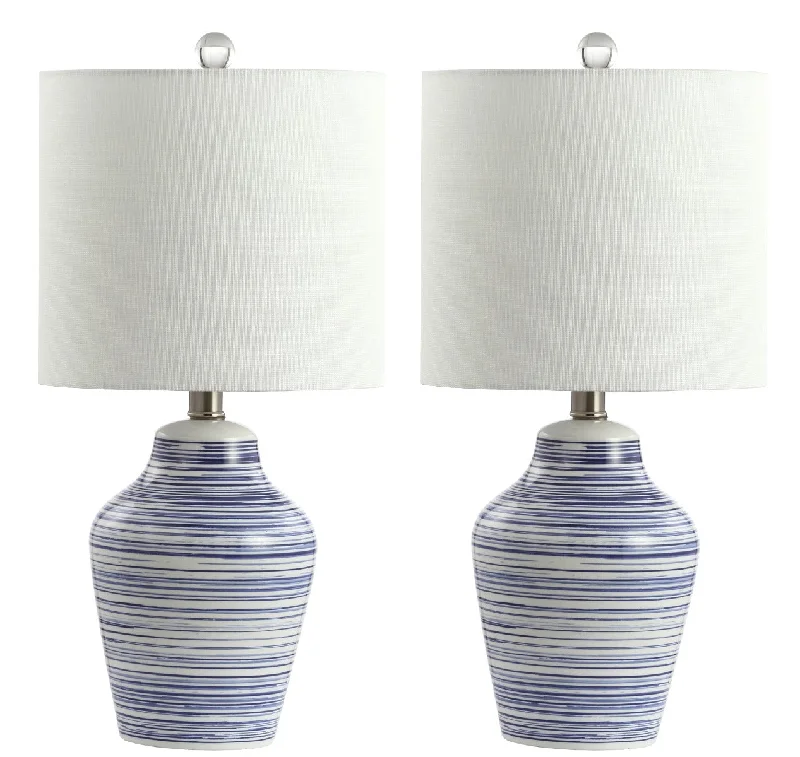 Safavieh Linnea Table Lamp 10" x 10" x 21" White