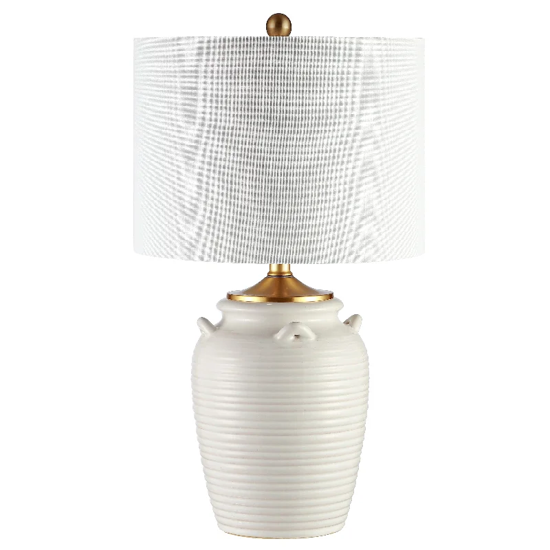 Safavieh Rhett Table Lamp 14" x 14" x 24" Ivory