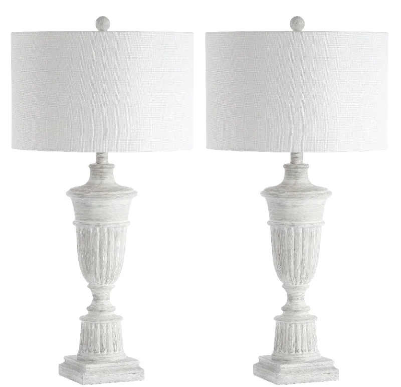 Safavieh Rosten Table Lamp 15" x 15" x 31" Off White