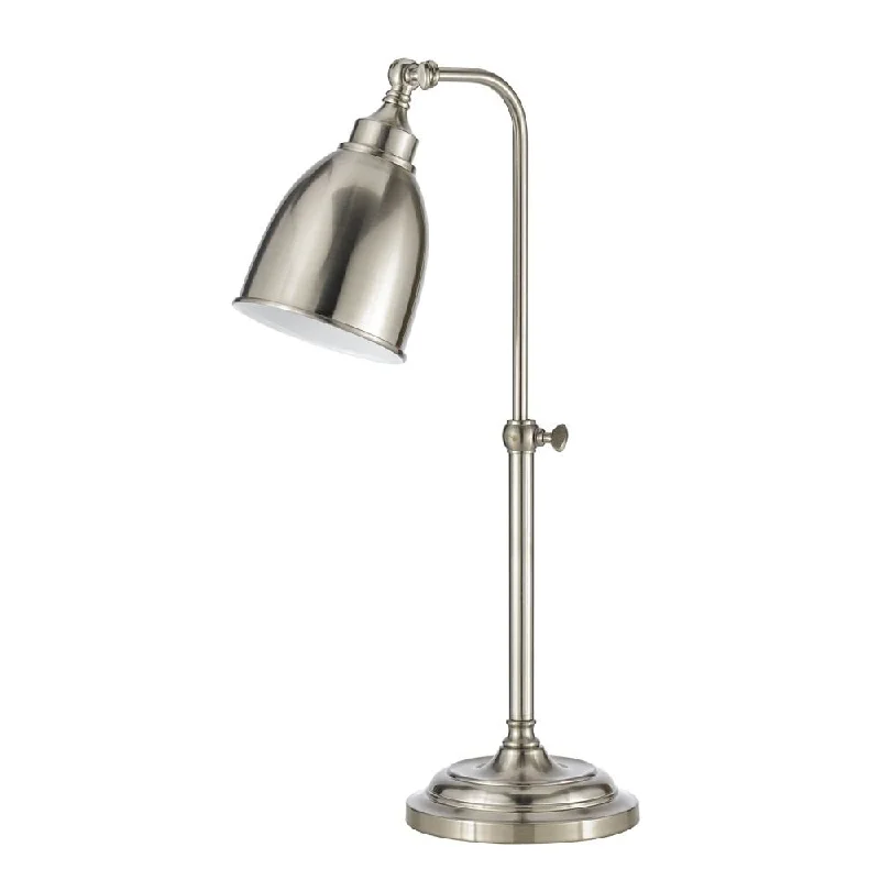 Cal Lighting BO-2032TB-BS 60W Pharmacy Table Lamp