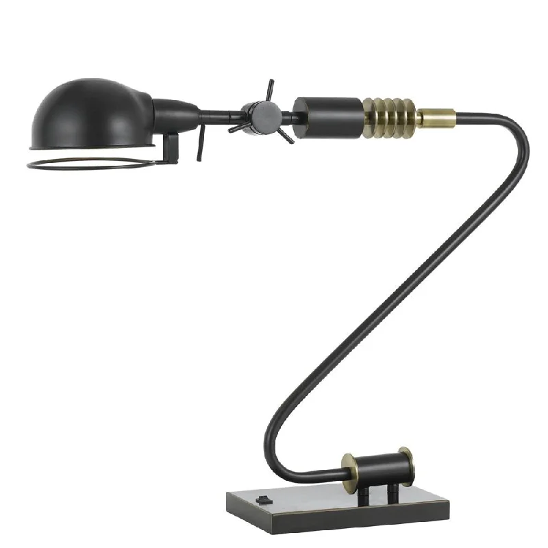 Cal Lighting BO-2734DK 60W Adjustable Desk Lamp