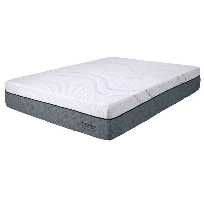 12 Inch Capri Graphene Memory Foam Mattress, Cool-Touch Top Fabric Mattress, Firm Feel, Full