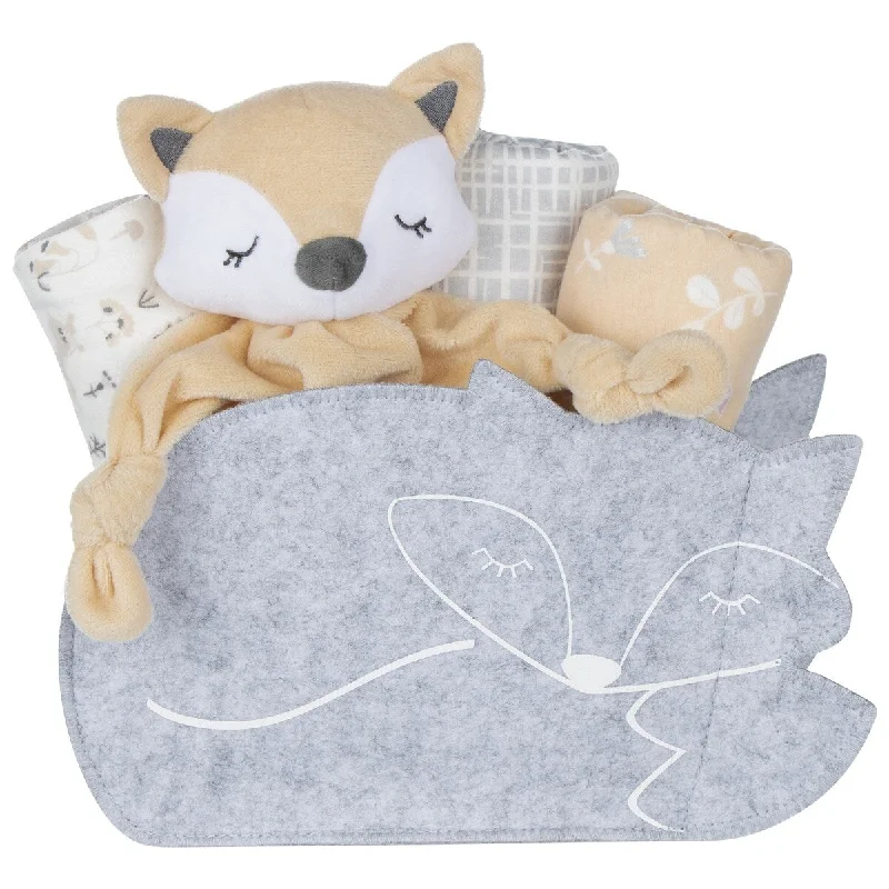 Animal Shaped 5 Piece Blanket Gift Set