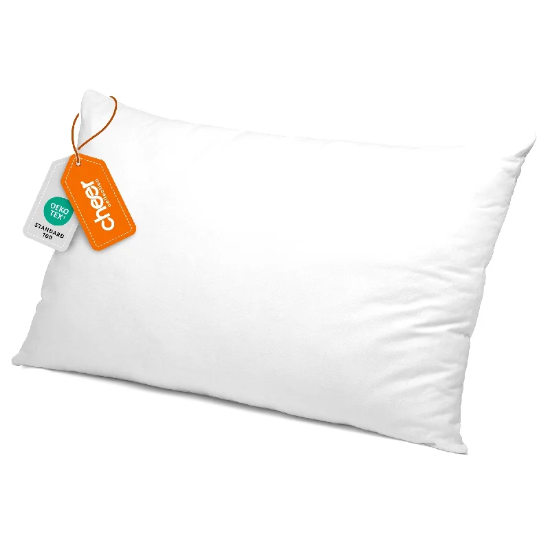 Cheer Collection Soft and Plush White Bed Pillows