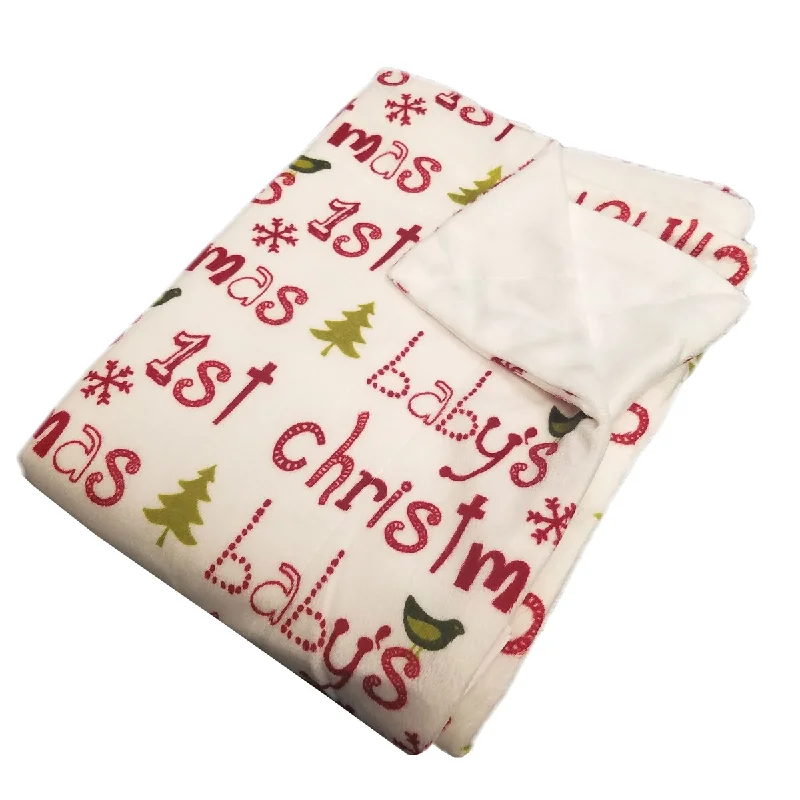 Christmas Baby Microplush Blanket