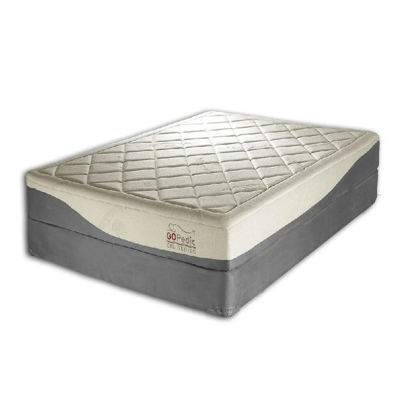 Go Pedic 8-inch Twin-size Gel Memory Foam Mattress