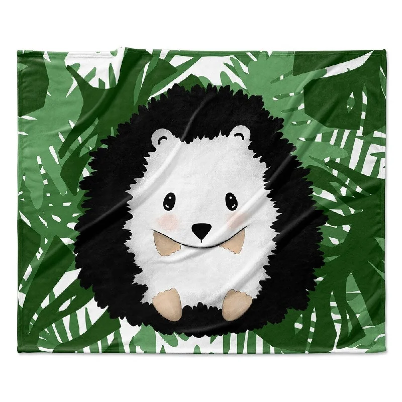 HEDGEHOG Ultra Soft Baby Blanket By Kavka Designs - 40X30