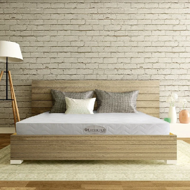 Lifekind Euro 7-inch Certified Organic Latex Mattress - King / Medium