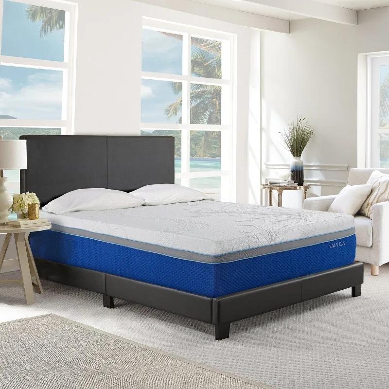 Nautica® 14" Medium Plush Cool Gel Memory Foam Mattress