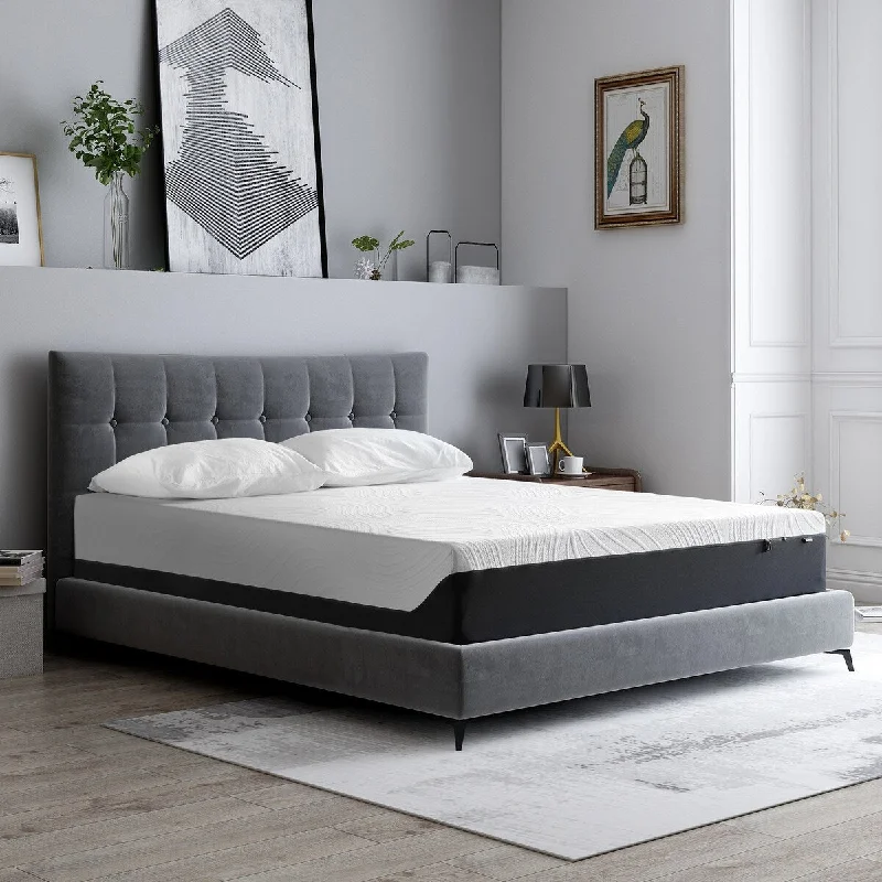 Nestfair 12in. Plush Gel Memory Foam Tight Top Mattress