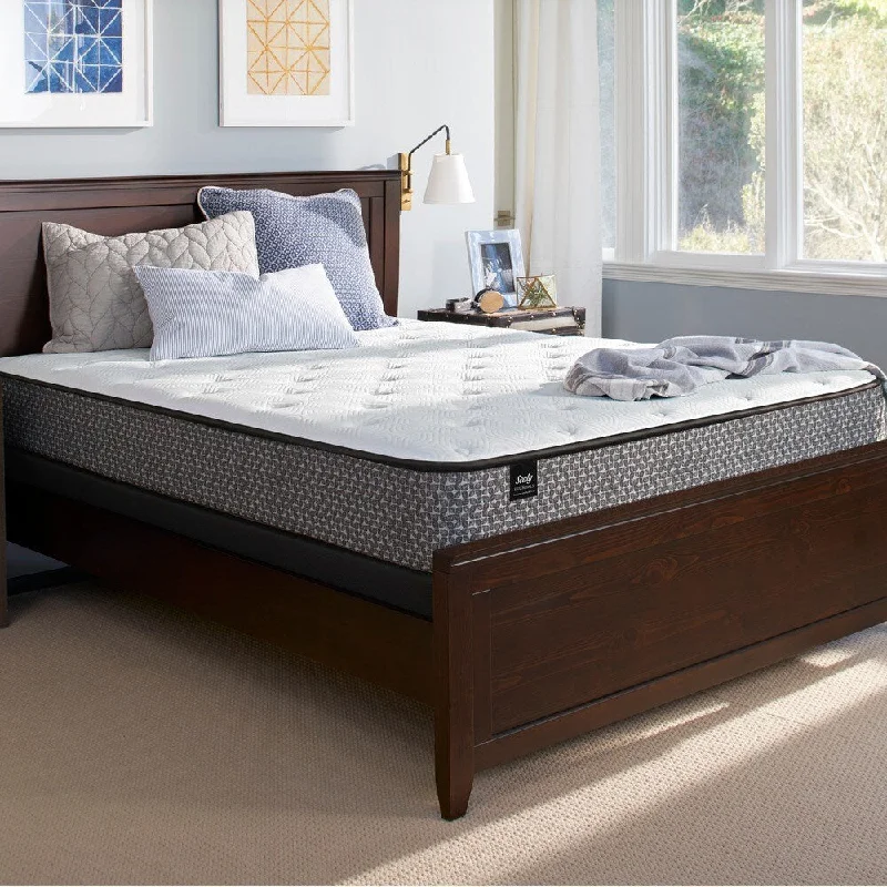 Sealy Response Essentials 8.5-inch Firm Mattress Set