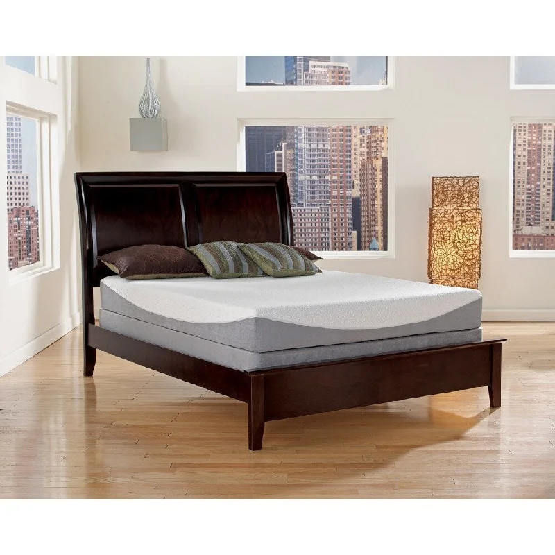 Sleep Sync 10-inch Cal King-size Air-Flow Gel Memory Foam Mattress