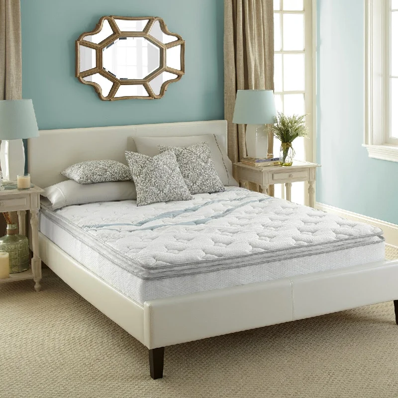 Sleep Sync 10" Innerspring Hybrid Mattress Bed