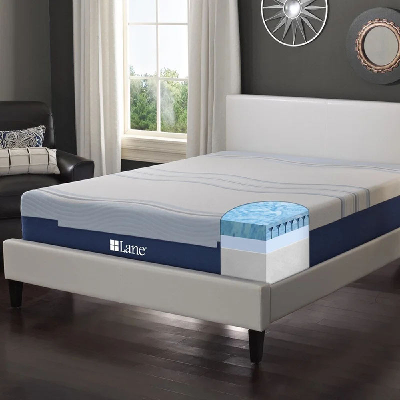 Sleep Sync by LANE 10-inch Twin-size Flex Gel Foam Mattress