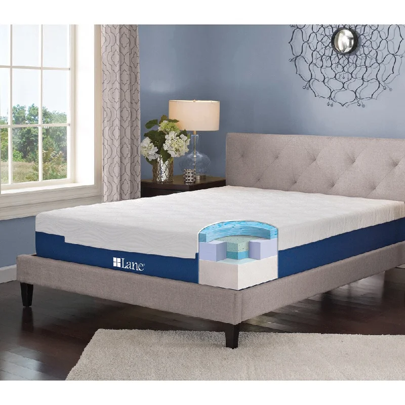 Sleep Sync by LANE 13-inch Queen-size Gel Memory Foam Mattress