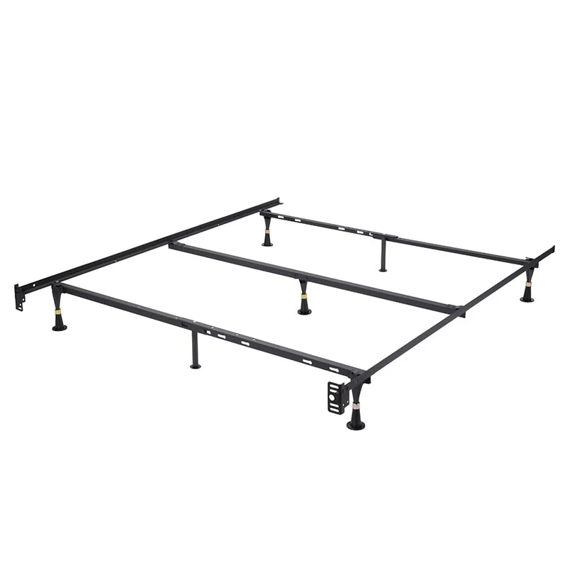 Twin/Full/Queen Metal Bed Frame (Glide Legs)