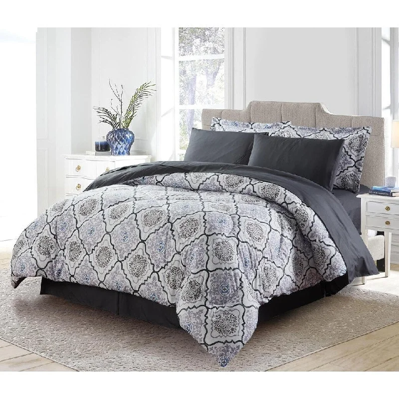 8 Pc Down Alternative Comforter Set