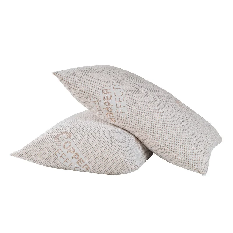 All-In-One Copper Effects Antimicrobial Pillow Protector 2-Pack