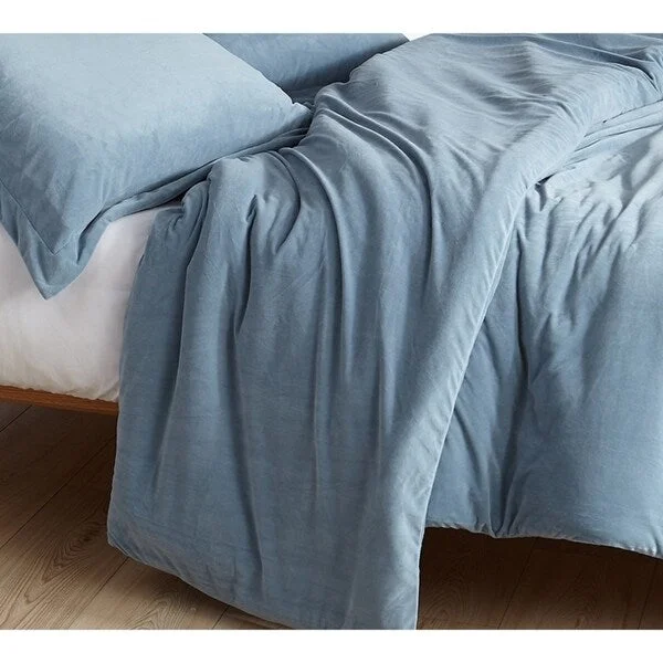 Baby Bird - Coma Inducer® Duvet Cover Set - Smoke Blue