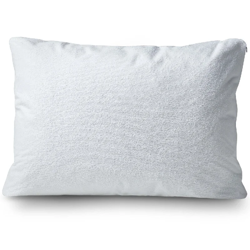 Bare Home Terry Cotton Pillow Protectors 4-Pack, 100% Waterproof & Vinyl Free