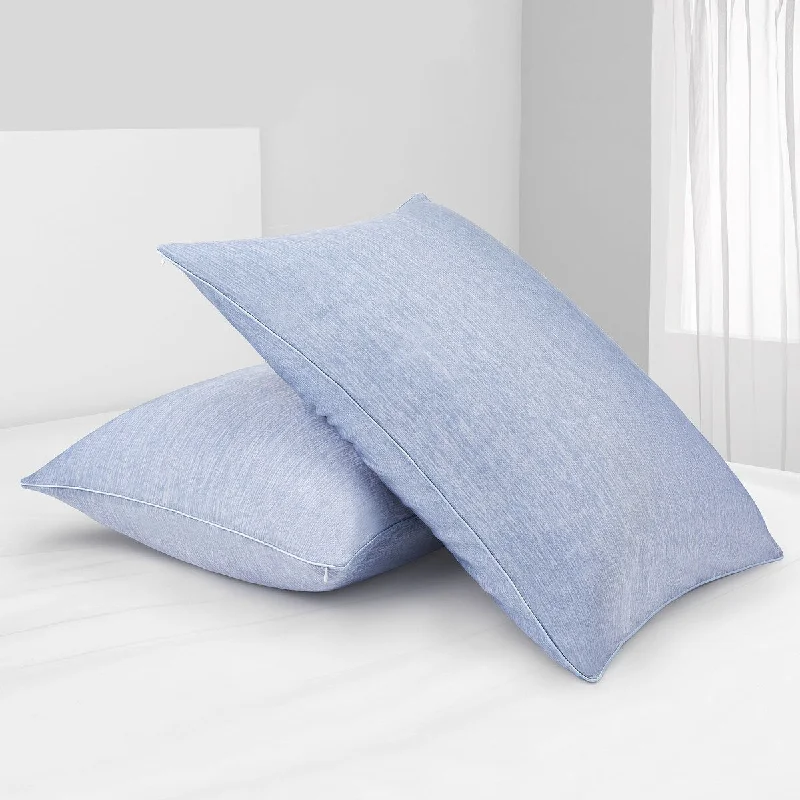 Beautyrest Cooling Jersey Knit Pillow Protector Set of 2