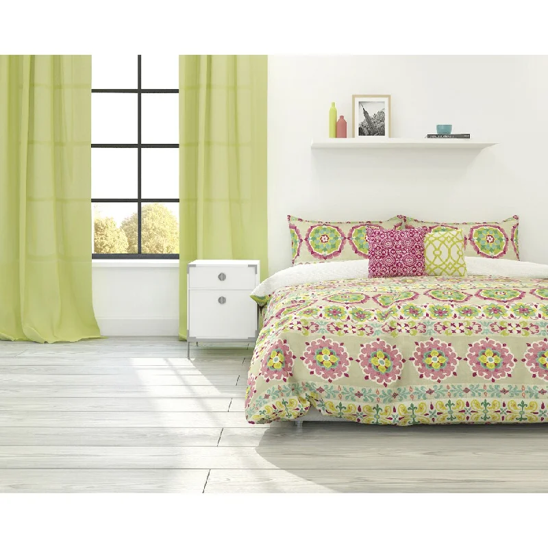 Bliss Cotton 3-piece Duvet Cover Set