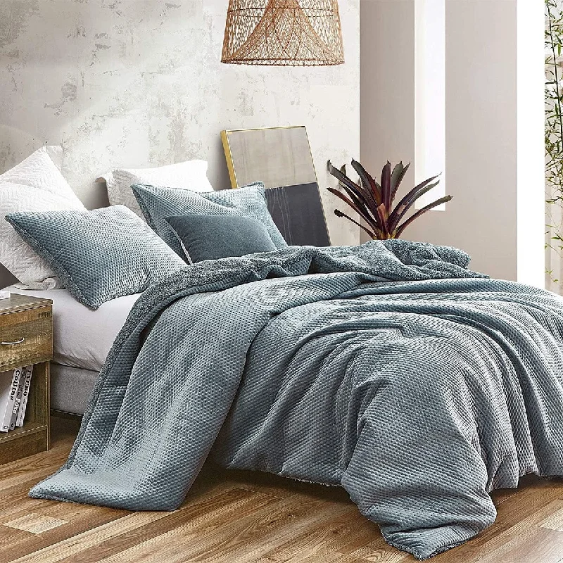 Embossy - Coma Inducer® Oversized Duvet Cover Set - Cinder Gray